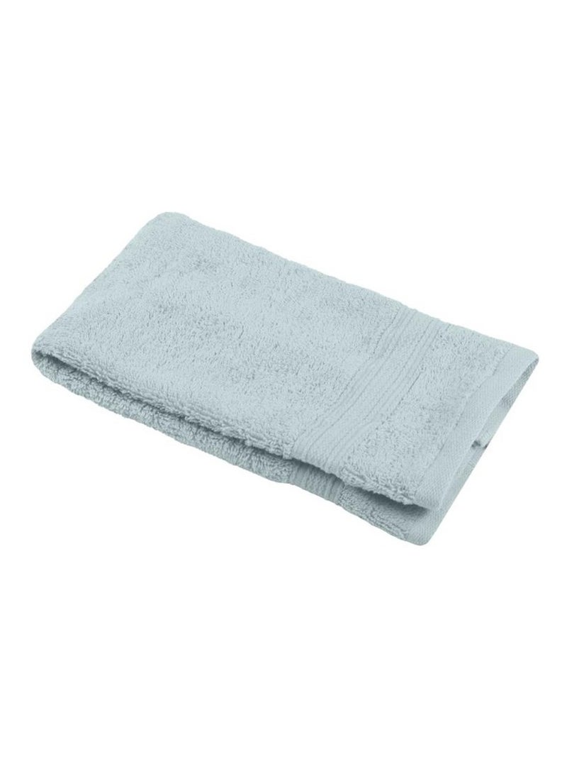 Serviette de toilette invite 30 x 50 cm Laguna Bleu ciel Bleu ciel - Kiabi