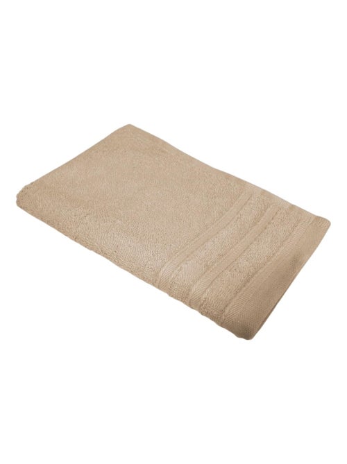 Serviette de toilette invite 30 x 50 cm Vitamines taupe - Kiabi