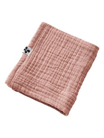 Serviette de toilette invite en gaze de coton Gaia