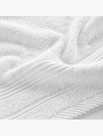 Serviette de toilette invite 30 x 50 cm Tendresse curry