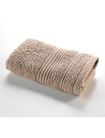 Serviette de toilette invite 30 x 50 cm Tendresse curry