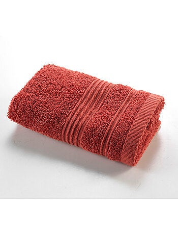 Serviette de toilette invite 30 x 50 cm Tendresse curry