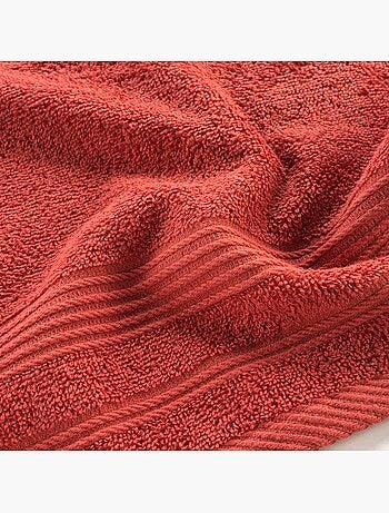 Serviette de toilette invite 30 x 50 cm Tendresse curry