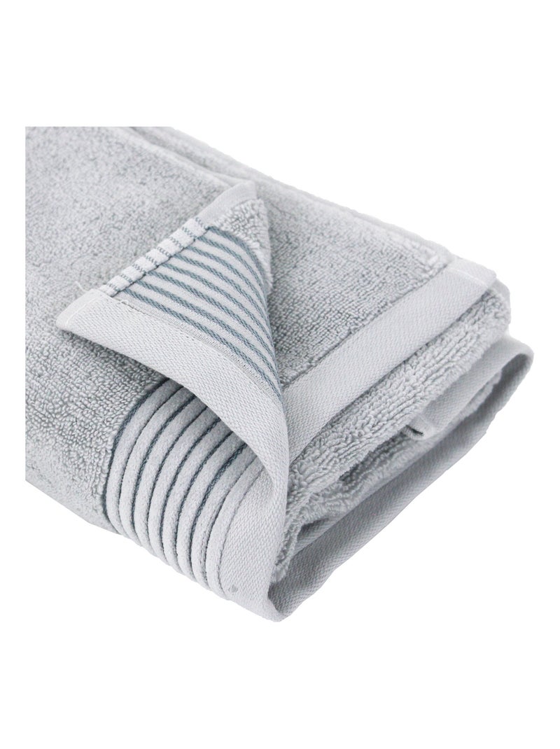 Serviette de toilette JULIET Argent - Kiabi