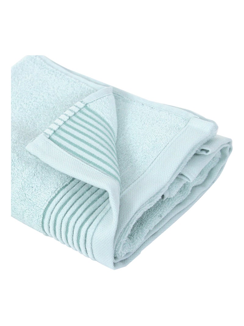 Serviette de toilette JULIET Bleu clair - Kiabi