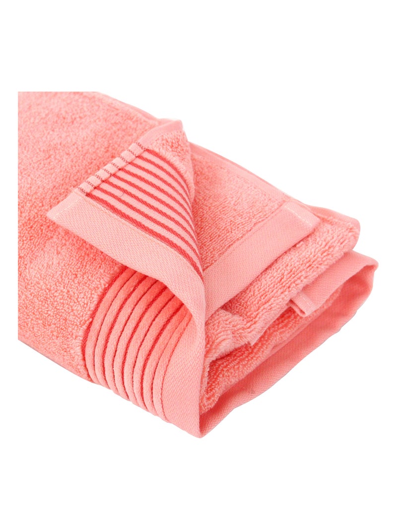 Serviette de toilette JULIET Rose pâle - Kiabi