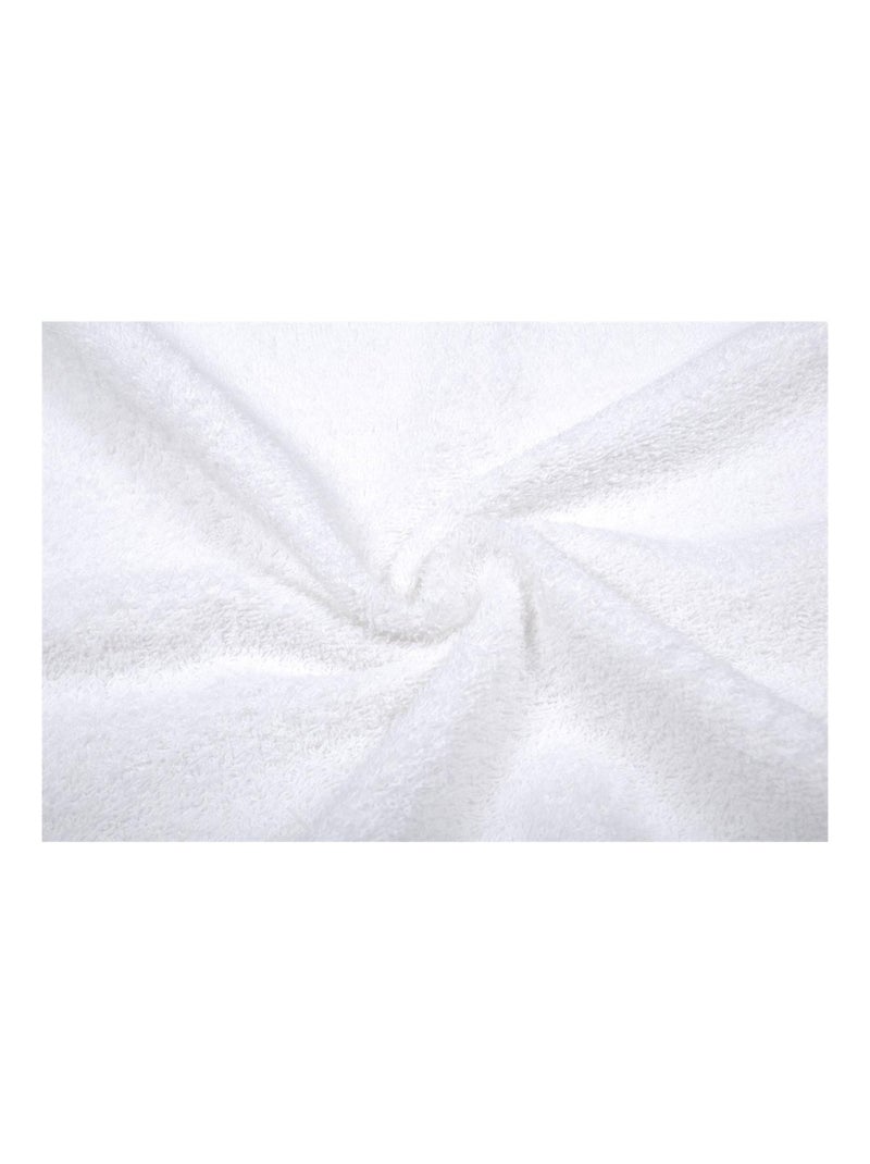 Serviette de toilette Laguna Blanc - Kiabi