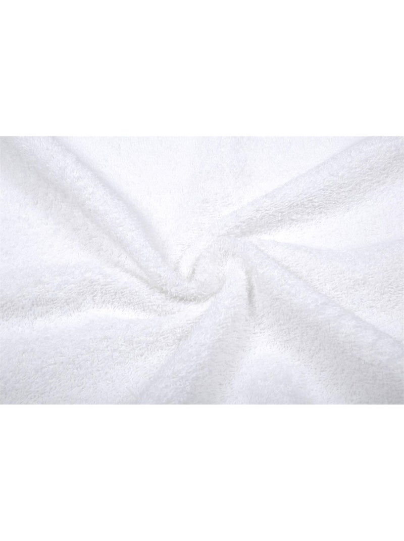 Serviette de toilette Laguna Blanc - Kiabi