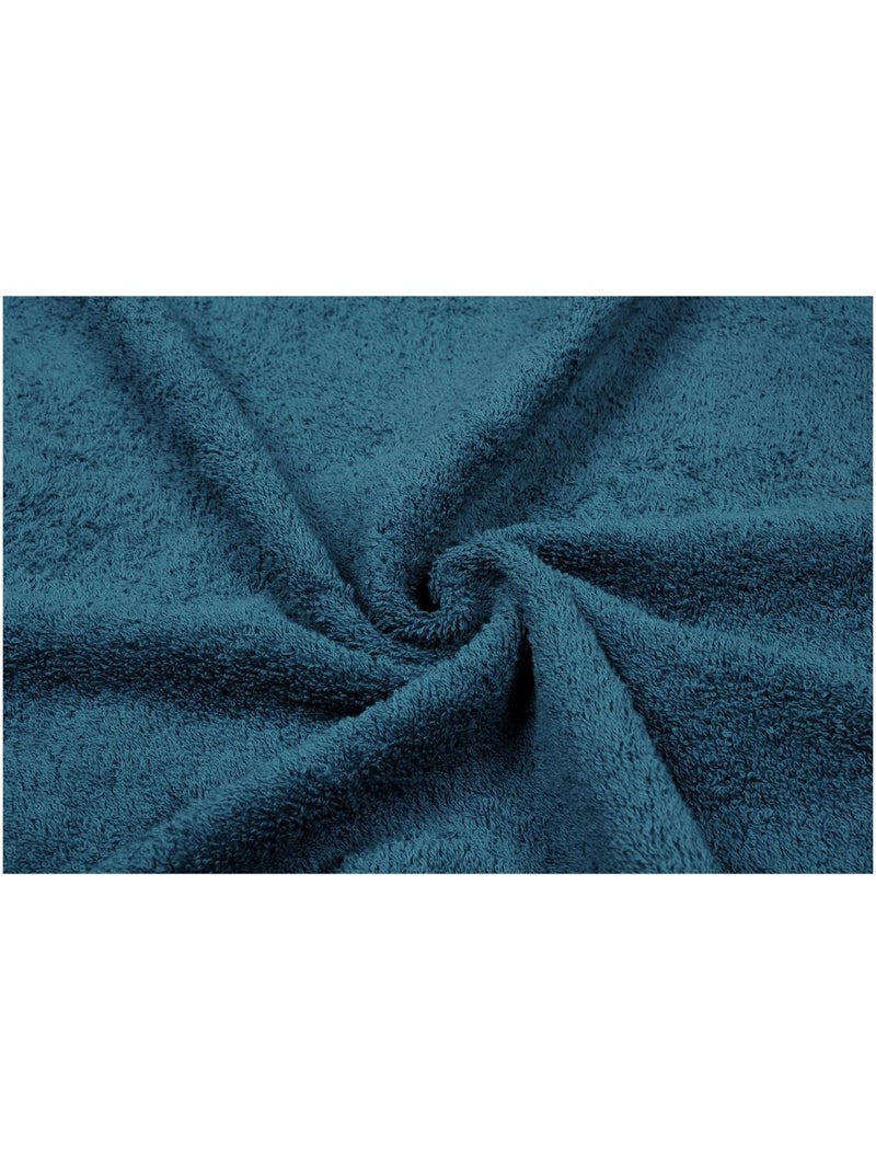 Serviette de toilette Laguna Bleu pétrole - Kiabi