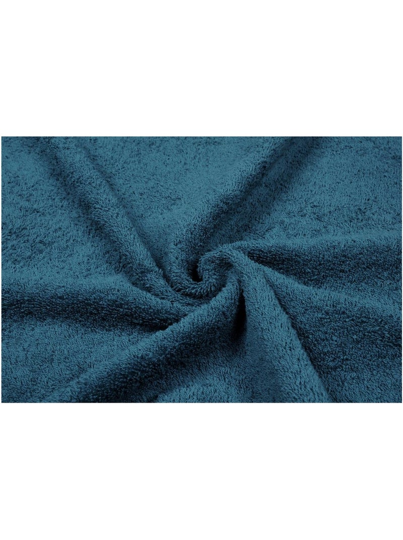 Serviette de toilette Laguna Bleu pétrole - Kiabi