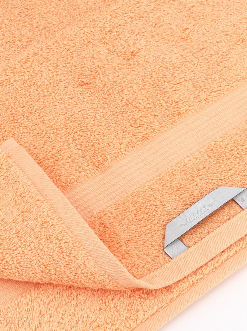 Serviette de toilette LUXOR Orange corail - Kiabi