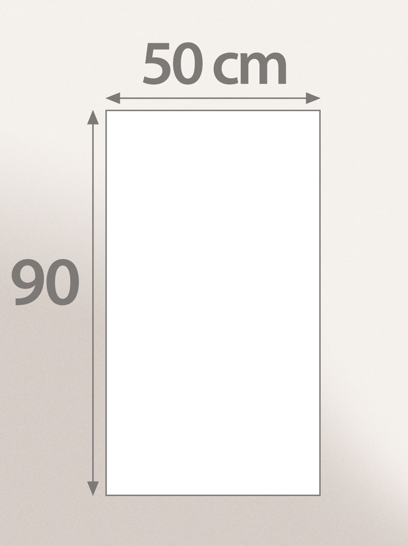 Serviette de toilette NAÏA Gris perle - Kiabi
