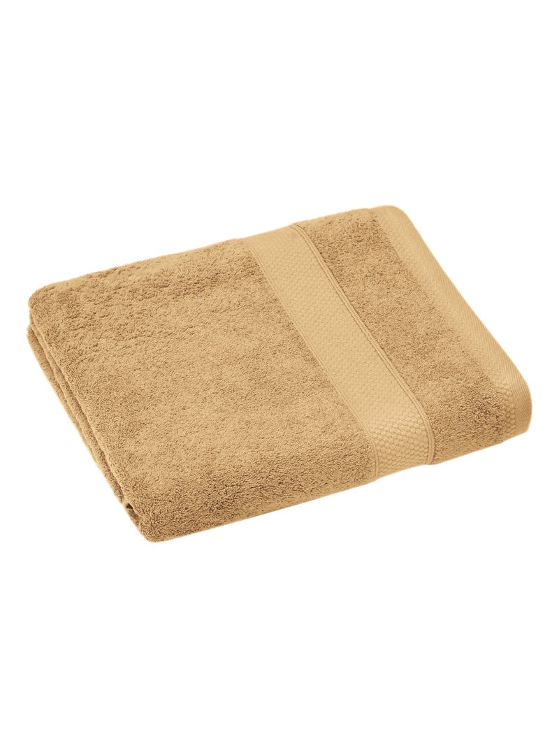 Serviette de toilette NAÏA Jaune foncé - Kiabi