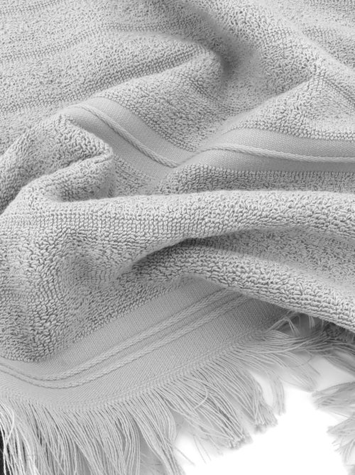 Serviette de toilette NATURAL STRIPES - Kiabi