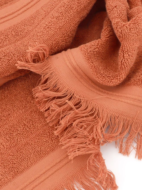 Serviette de toilette NATURAL STRIPES - Kiabi