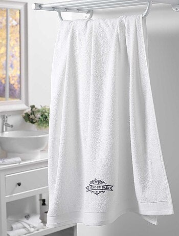 Serviette de toilette ou Drap de douche Collection Le Temps du Bain