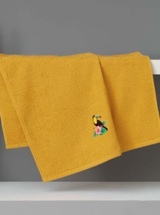 Serviette de toilette ou Drap de douche Collection Toucan