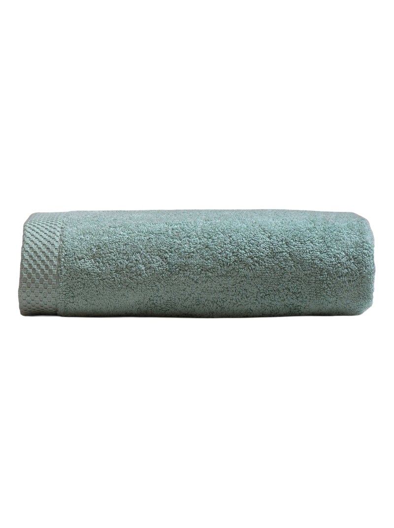 Serviette de toilette premium coton  600 g/m² Mirmande Bleu - Kiabi