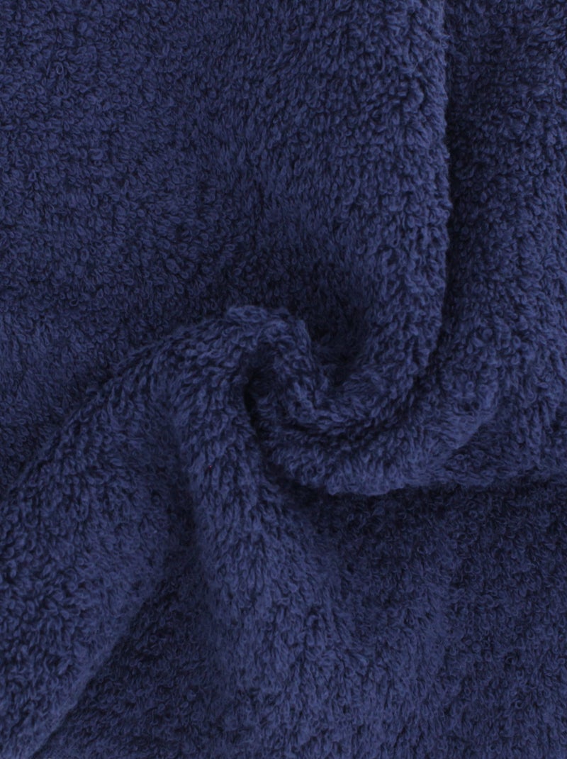 Serviette de toilette PURE Bleu marine - Kiabi