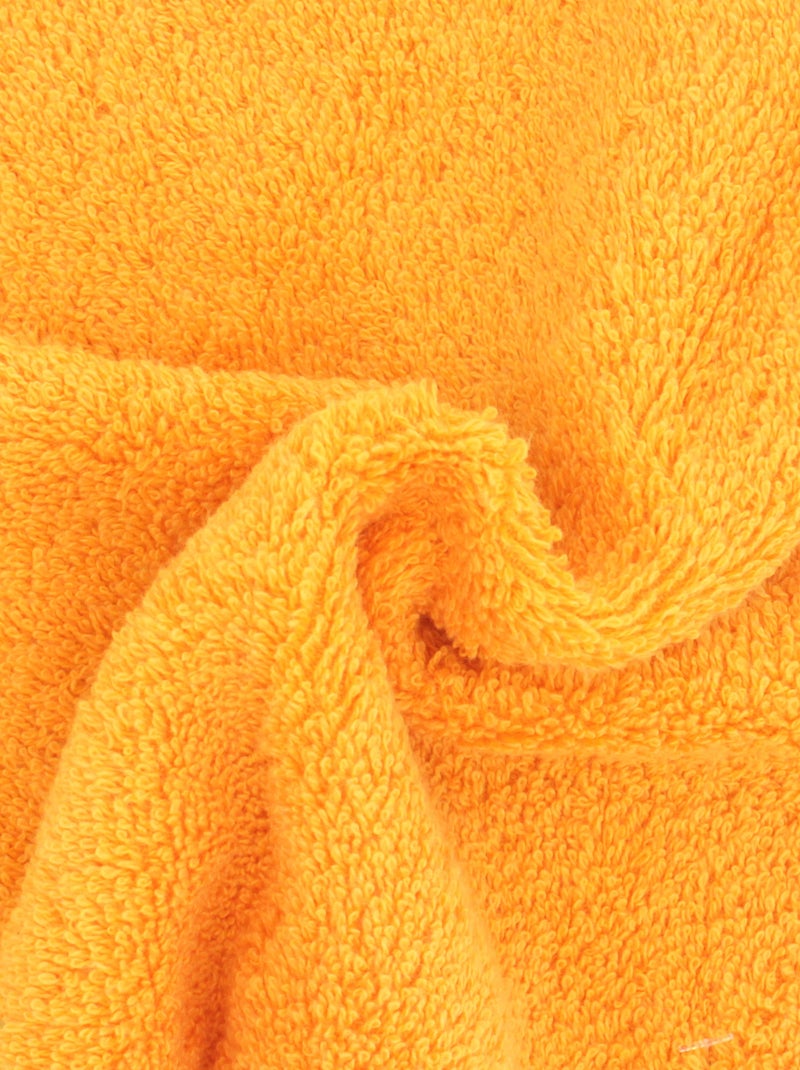 Serviette de toilette PURE Jaune or - Kiabi