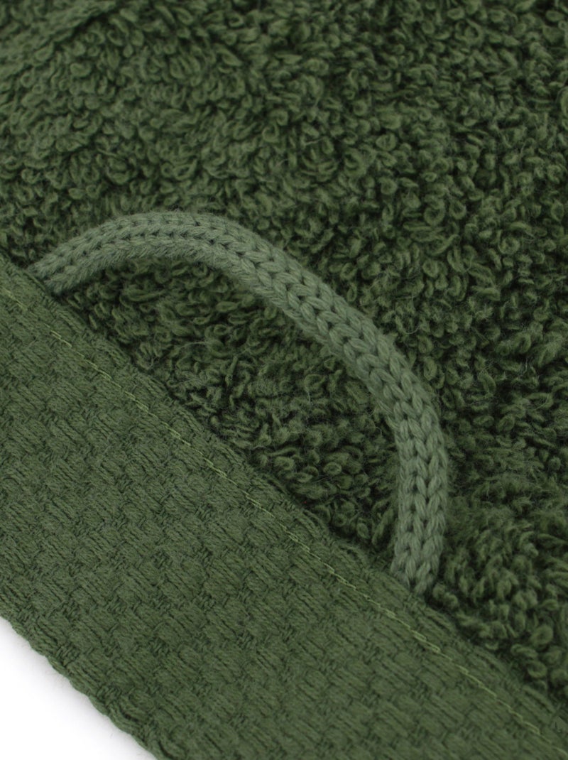 Serviette de toilette PURE Kaki - Kiabi