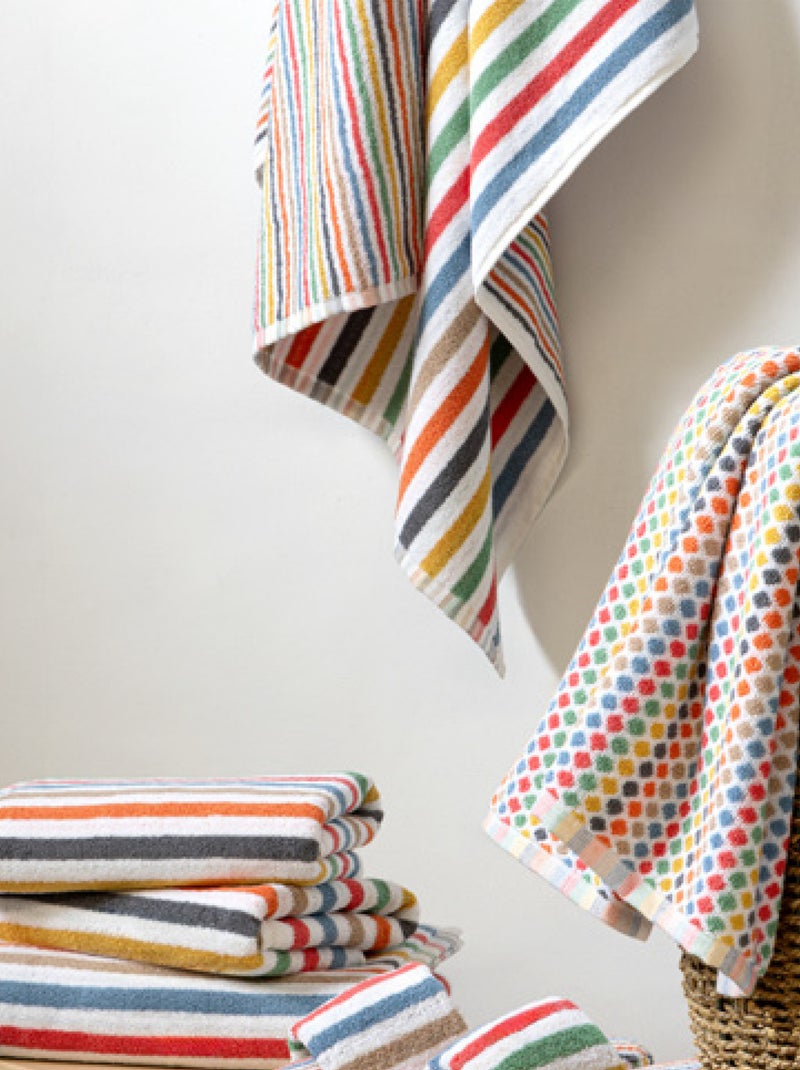 Serviette de toilette RISALTO Multicolore - Kiabi