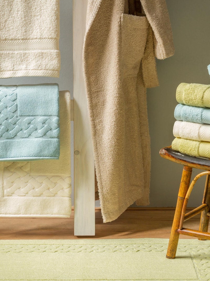 Serviette de toilette ROYAL CRESENT Gris moyen - Kiabi