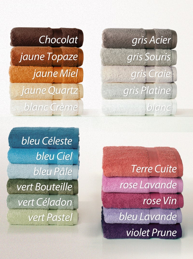 Serviette de toilette ROYAL CRESENT Vert clair - Kiabi