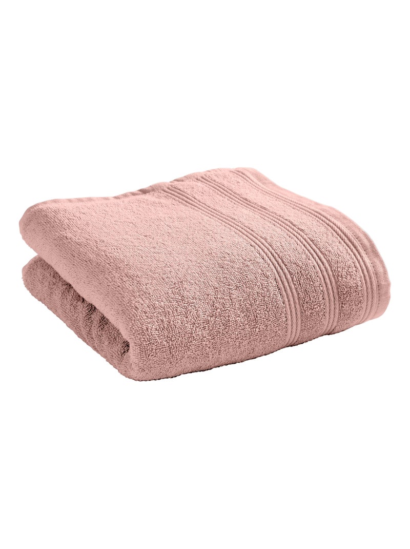 Serviette de toilette "Spa" 50 x 100 cm / 400 gr/m² - "Spa" Vieux Rose - Serviette de toilette 50 x Rose - Kiabi