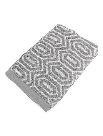 Serviette de toilette SYMETRIE coton Alvéoles