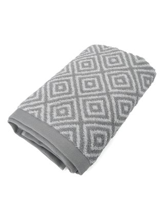 Serviette de toilette  SYMETRIE coton Losanges
