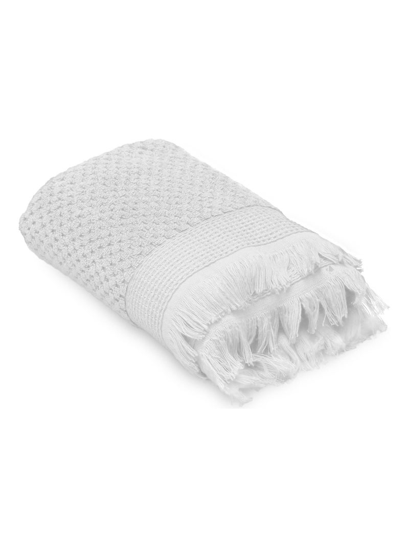 Serviette de toilette TETHYS Blanc - Kiabi