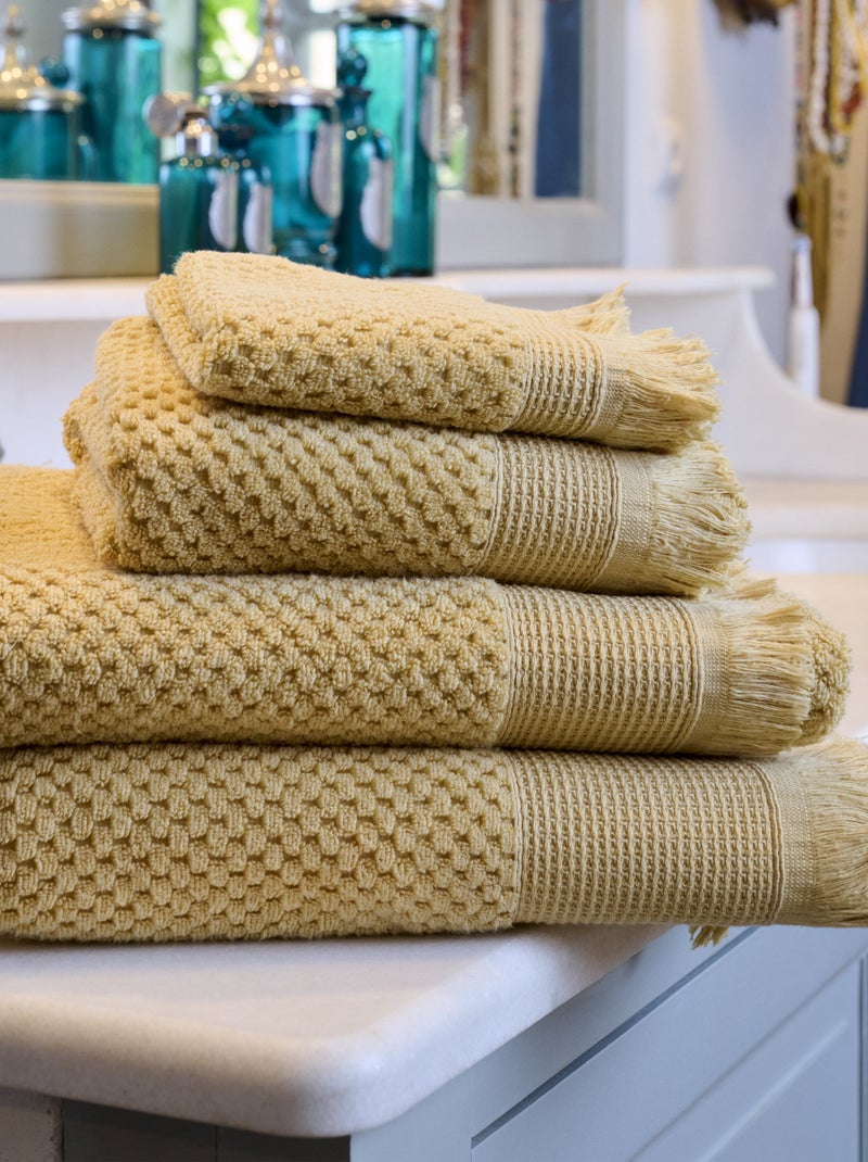 Serviette de toilette TETHYS Rose pâle - Kiabi