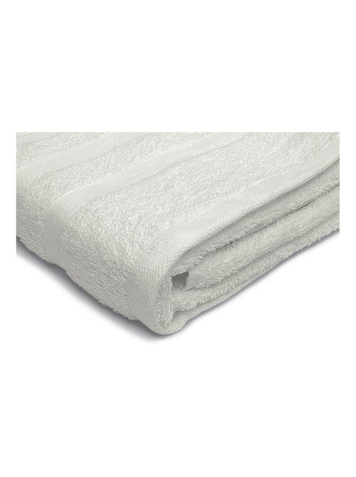 Serviette de toilette uni 100% coton - 500g/m² - Kiabi