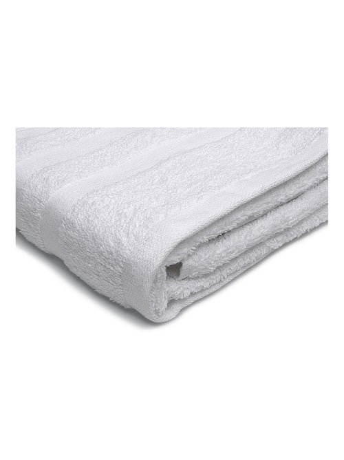 Serviette de toilette uni 100% coton - 500g/m² - Kiabi