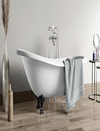 Serviette de toilette uni 100% coton - 500g/m²