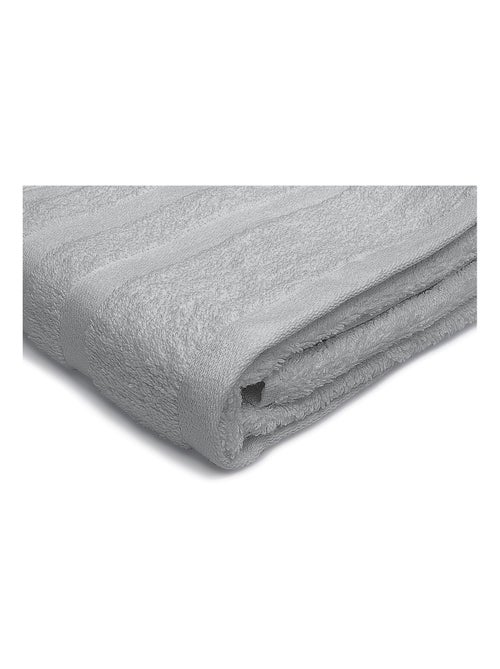 Serviette de toilette uni 100% coton - 500g/m² - Kiabi