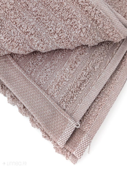 Serviette de toilette uni coton  SPECTRE - Kiabi