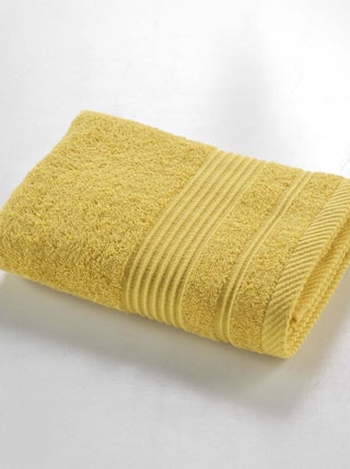 Serviette de Toilette unie 50x90 cm - Collection Tendresse - Éponge 500 g/m²