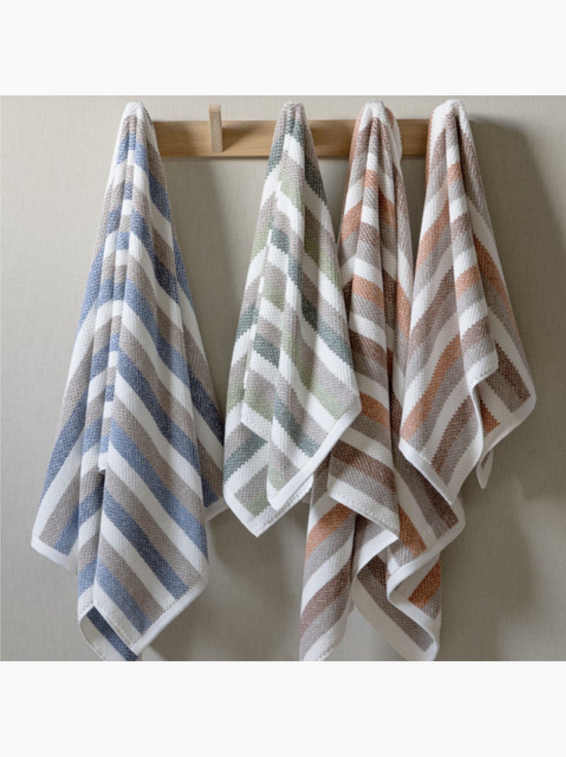 Serviette de toilette VISTA Vert - Kiabi