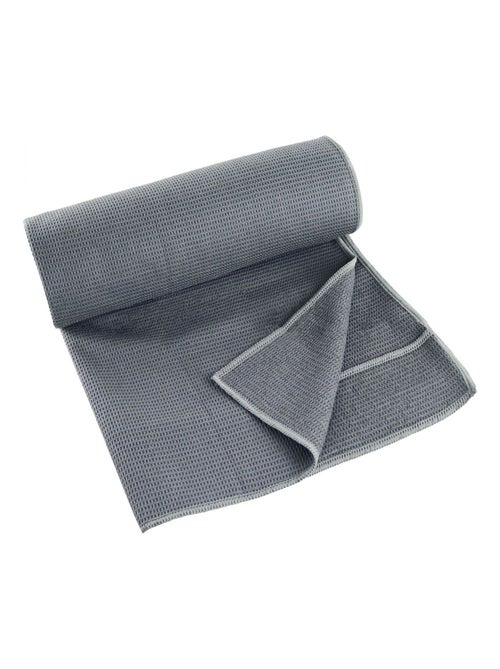 Serviette de yoga 63 x 180 cm antidérapante - Gris - Vivezen - Kiabi Serviette de yoga 63 x 180 cm antidérapante - Gris - Vivezen - Kiabi