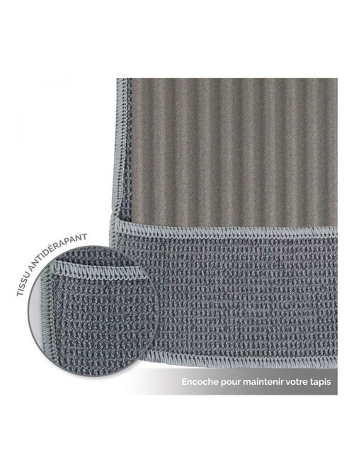 Serviette de yoga 63 x 180 cm antidérapante - Gris - Vivezen - Kiabi Serviette de yoga 63 x 180 cm antidérapante - Gris - Vivezen - Kiabi