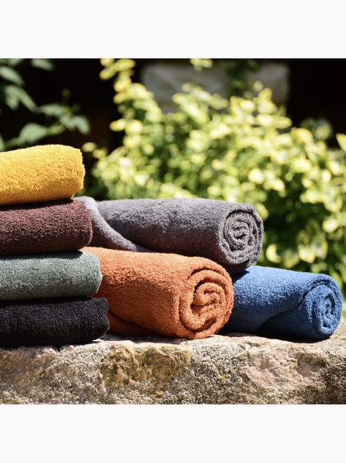 Serviette en coton 500 gr/m2 LAGUNE par Soleil d'ocre - Kiabi