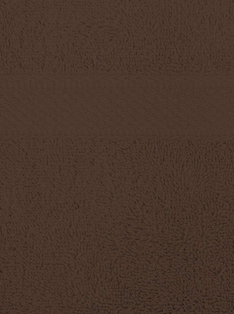 Serviette en coton 500 gr/m2 LAGUNE par Soleil d'ocre Marron - Kiabi