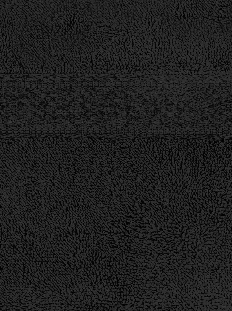 Serviette en coton 500 gr/m2 LAGUNE par Soleil d'ocre Noir - Kiabi