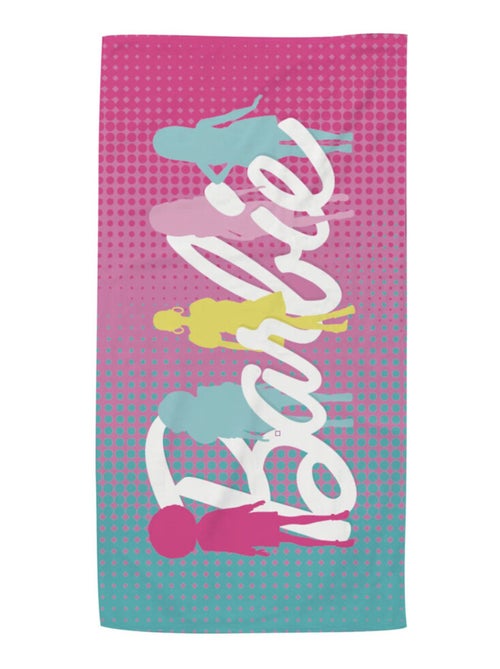 Serviette en Microfibre 70x140cm - Barbie - Kiabi