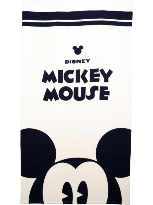 Serviette en microfibre Mickey 90 x 170 cm - Kiabi
