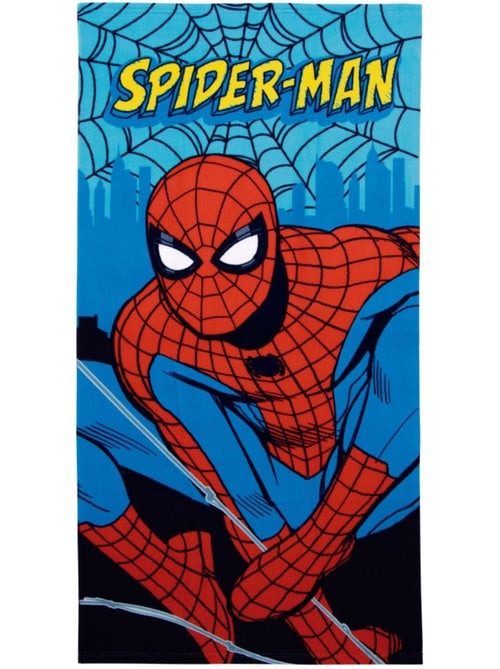 Serviette en microfibre Spiderman 70x140cm - Kiabi Serviette en microfibre Spiderman 70x140cm - Kiabi