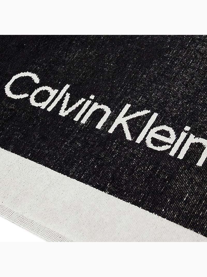 Serviette  HommeFemme Calvin Klein Jeans Towel Noir - Kiabi