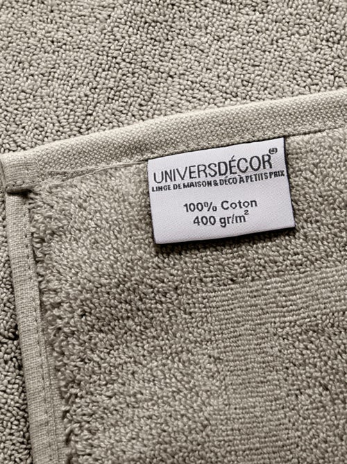 Serviette invité - Coton Pur - 100% Coton - Kiabi